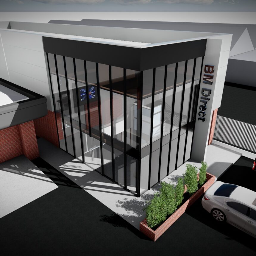 Industrial New Build Offices & Showroom