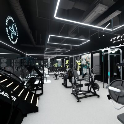 fitness studio and private personal training facility. 