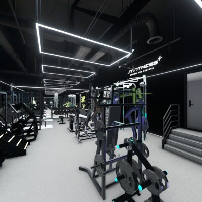 fitness studio and private personal training facility. 
