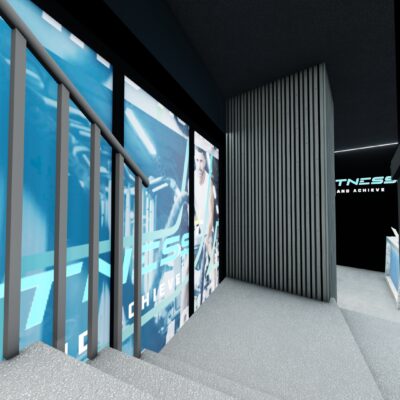 fitness studio and private personal training facility. 