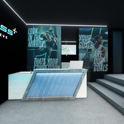 fitness studio and private personal training facility. 