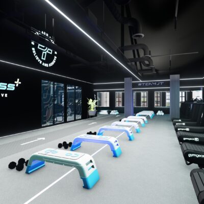 fitness studio and private personal training facility. 