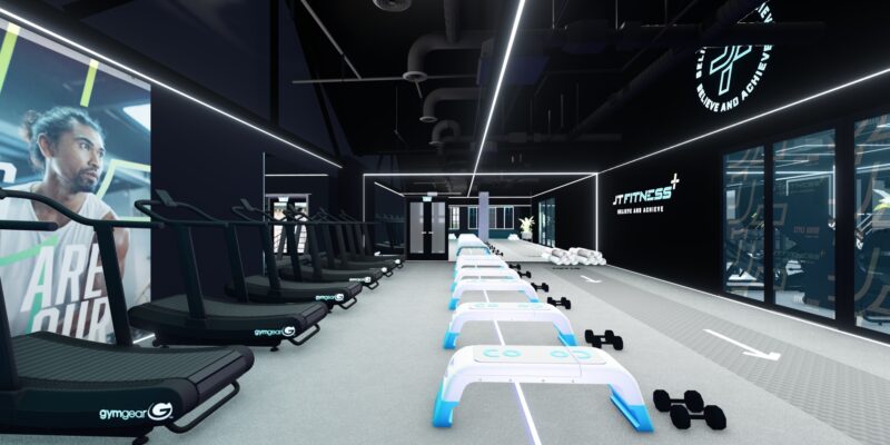 fitness studio and private personal training facility. 