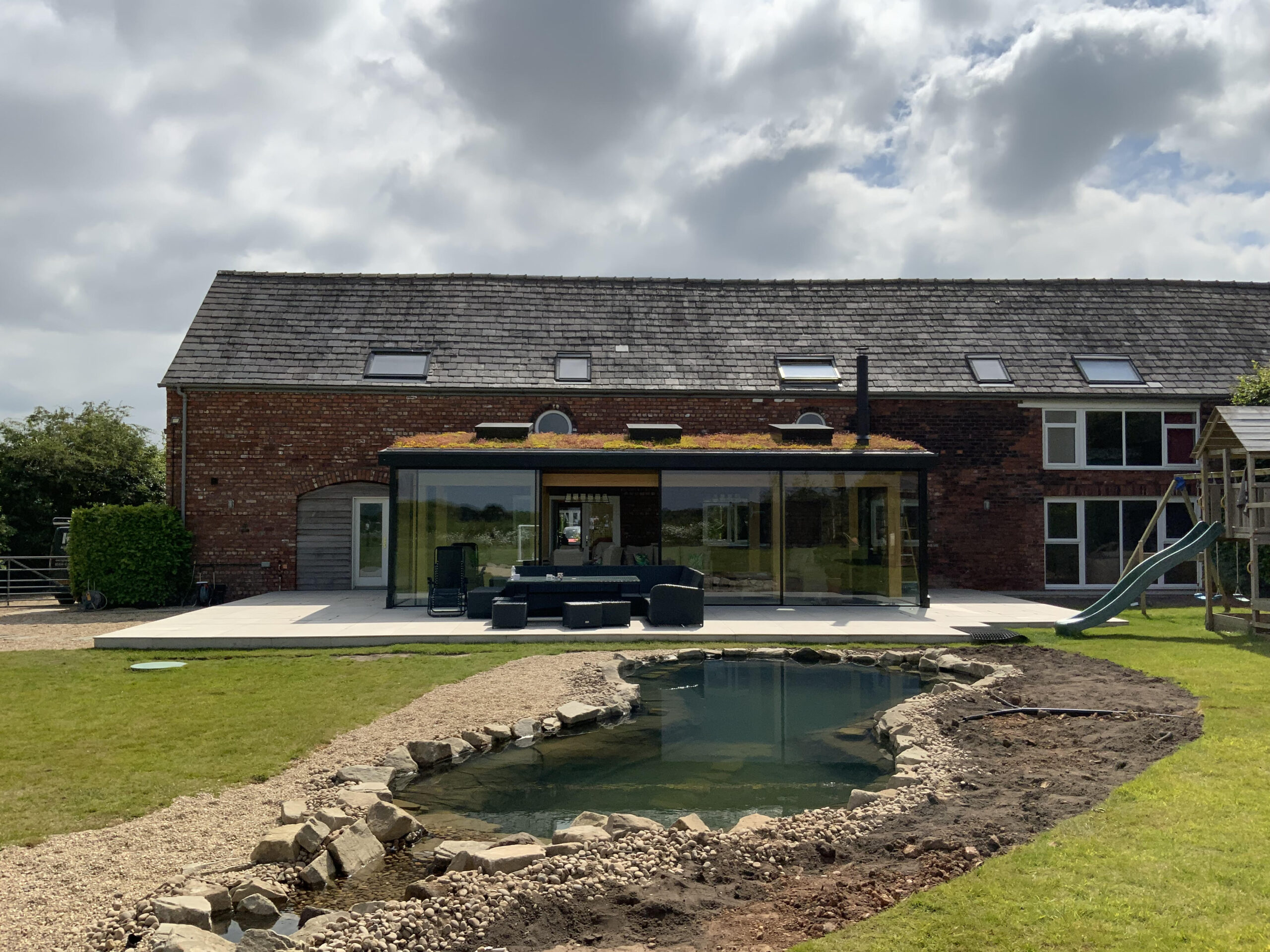 Timber Frame Barn Extension