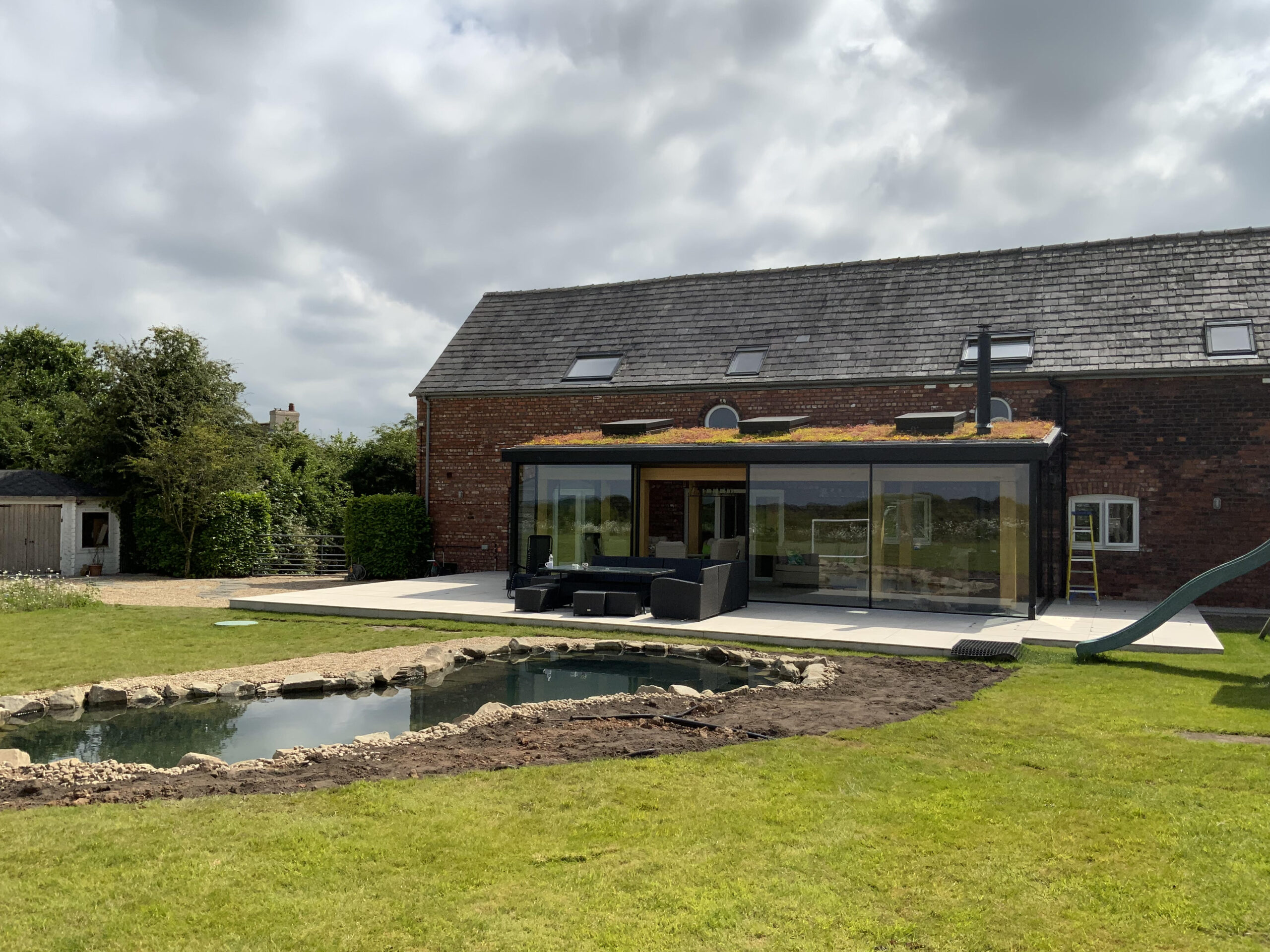 Timber Frame Barn Extension