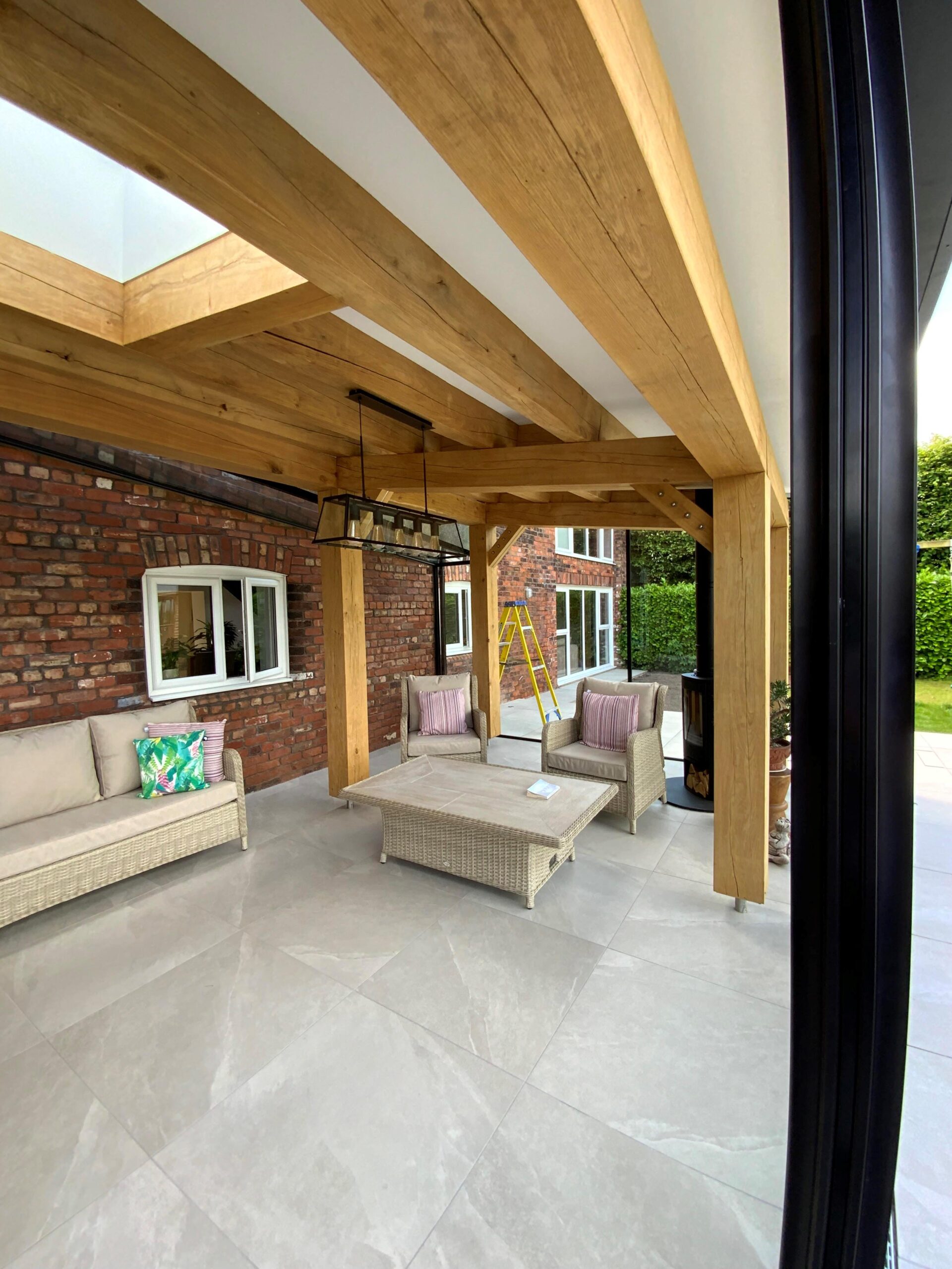 Timber Frame Barn Extension