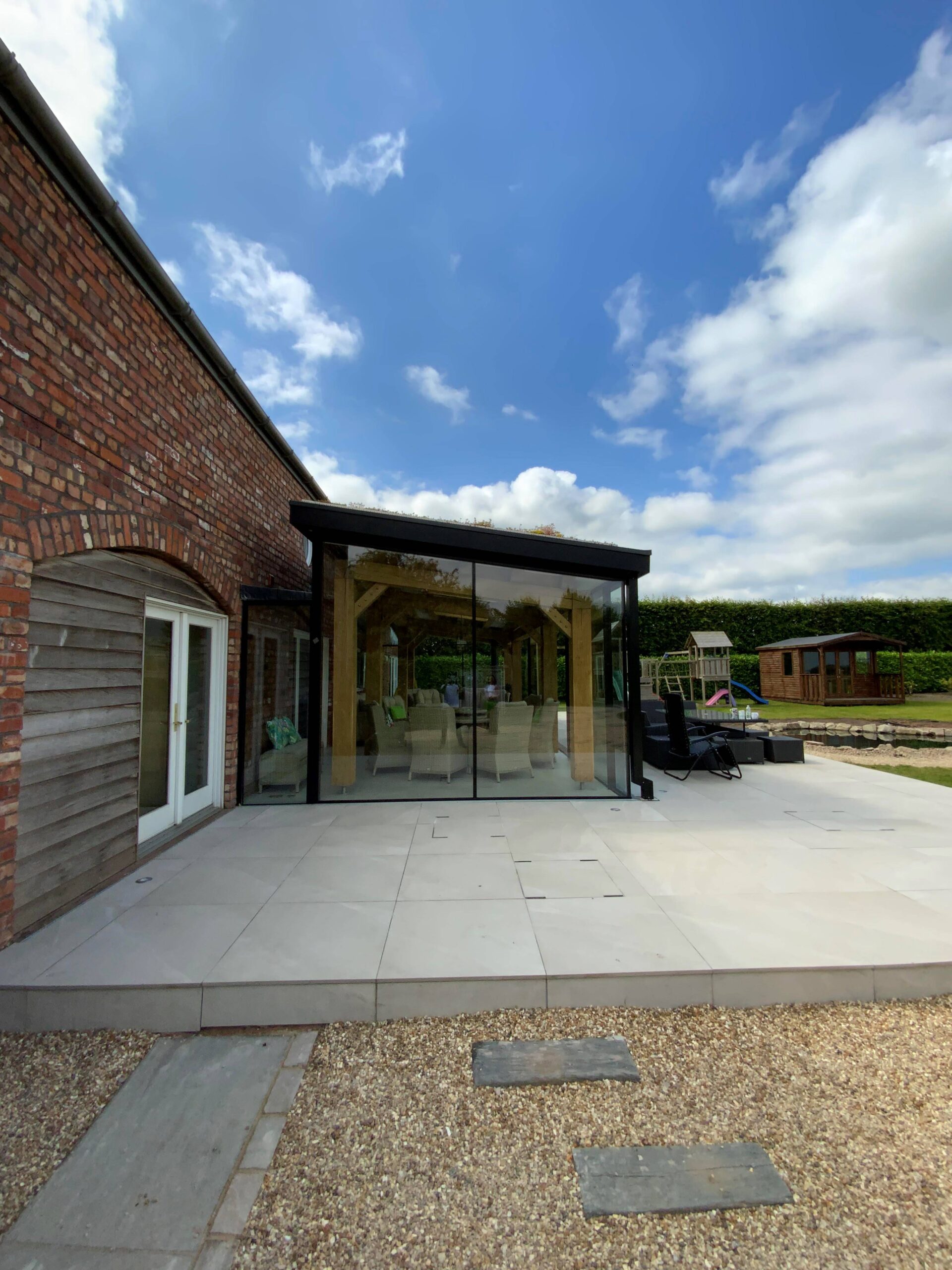 Timber Frame Barn Extension