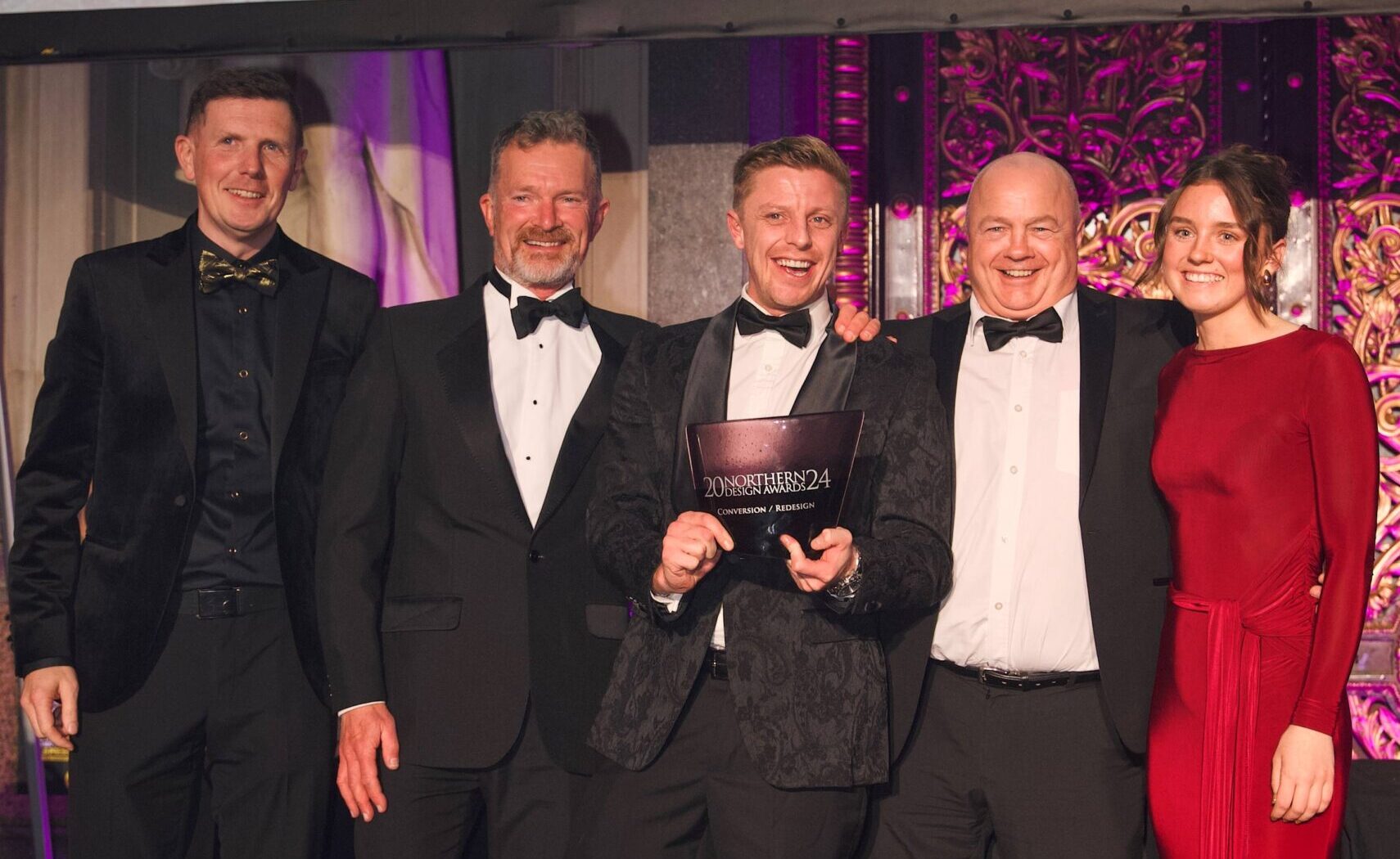 Winners at the Northern Design Awards 2024 Carters Building Consultancy Northern Design Award Winner