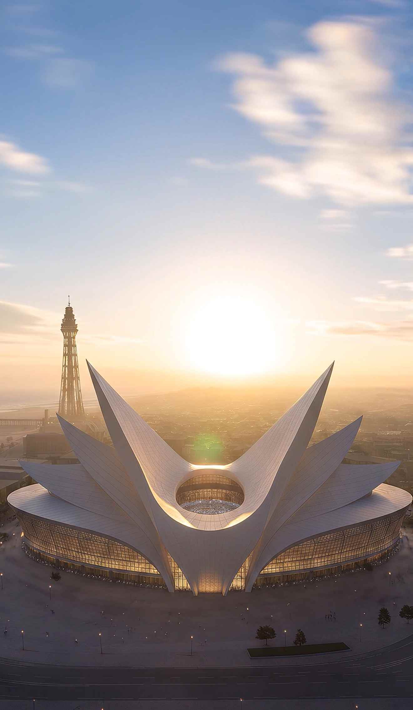 20,000 seat entertainment venue design