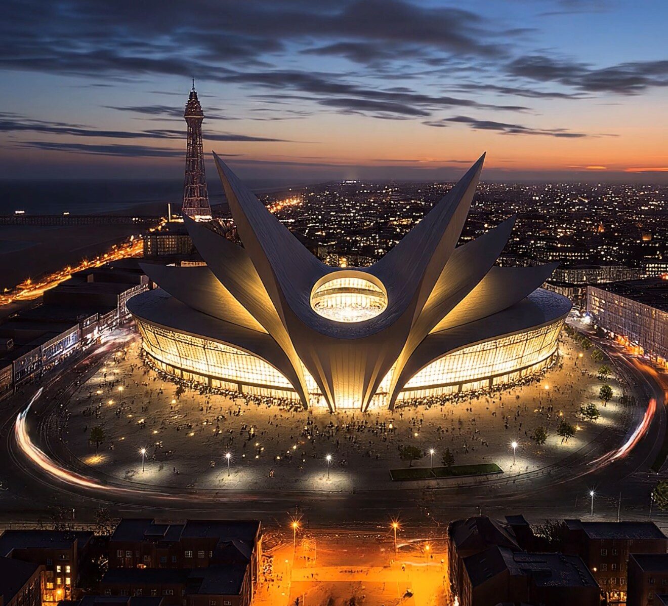 Phoenix Arena Blackpool landmark arena proposed for Blackpool Central regeneration