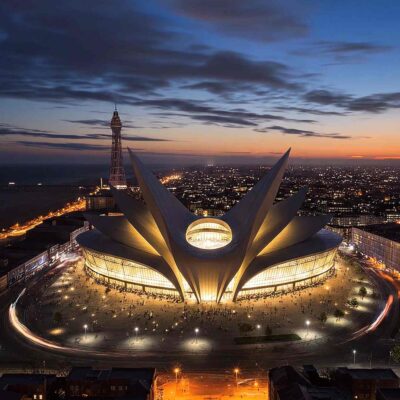 Phoenix Arena Blackpool landmark arena proposed for Blackpool Central regeneration