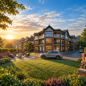 Exterior of Clifton Apartments